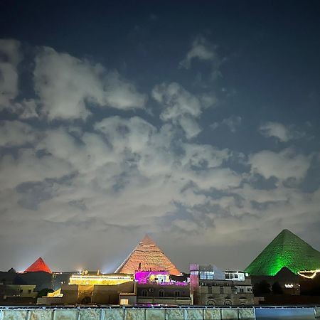 Mesho Falcon Pyramids View Inn Kafret el-Gabal Buitenkant foto